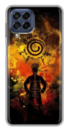 Чехол с печатью "Золотой Наруто" для Samsung Galaxy M53 (5G) (M536B)