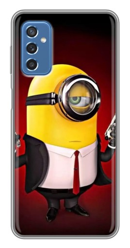 Силиконовый чехол с изображением "Агент Миньон" для Samsung Galaxy M52 5G (M526)