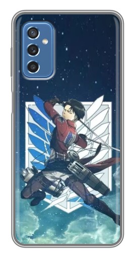 Чехол с картинкой "Аккерман Леви" для Samsung Galaxy M52 5G (M526)