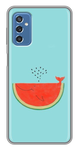 Чехол с печатью "Арбуз кит" для Samsung Galaxy M52 5G (M526)
