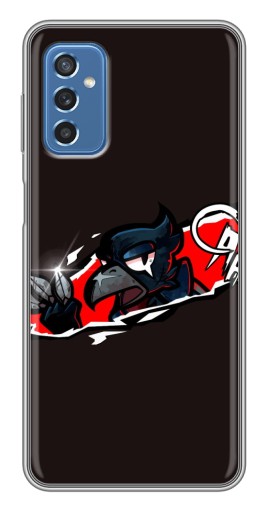Чехол с печатью "Ассасин Ворон" для Samsung Galaxy M52 5G (M526)