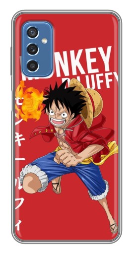 Чехол с печатью "Атакующий D Luffy" для Samsung Galaxy M52 5G (M526)