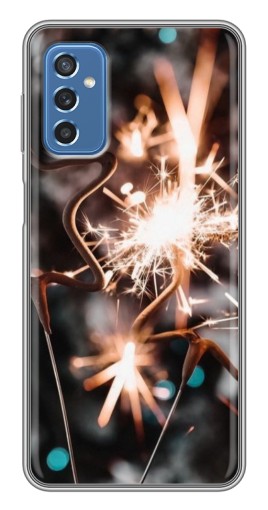 Чехол с картинкой "Бенгальские огни" для Samsung Galaxy M52 5G (M526)
