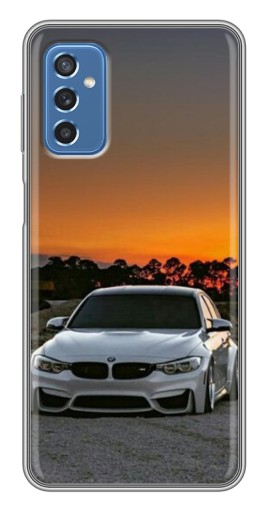 Чехол с картинкой "BMW белая" для Samsung Galaxy M52 5G (M526)