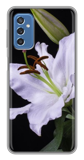 Чехол с печатью "Большая лилия" для Samsung Galaxy M52 5G (M526)
