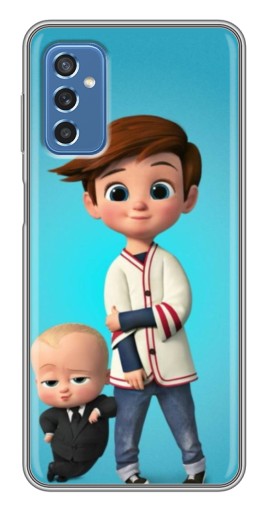 Чехол с картинкой "Boss and Boy" для Samsung Galaxy M52 5G (M526)