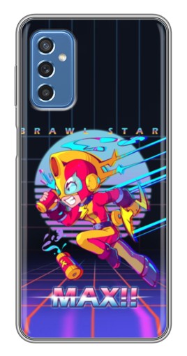 Силиконовый чехол с изображением "Brawl MAX" для Samsung Galaxy M52 5G (M526)