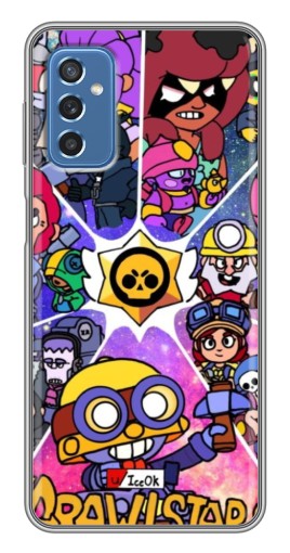 Чехол с картинкой "Brawl заставка" для Samsung Galaxy M52 5G (M526)