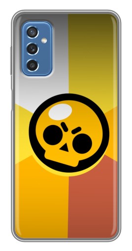 Чехол с печатью "Череп Бравл Старс" для Samsung Galaxy M52 5G (M526)