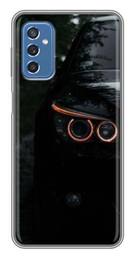 Чехол с картинкой "Черный БМВ" для Samsung Galaxy M52 5G (M526)