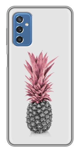 Чехол с печатью "Чёрно-белый ананас" для Samsung Galaxy M52 5G (M526)