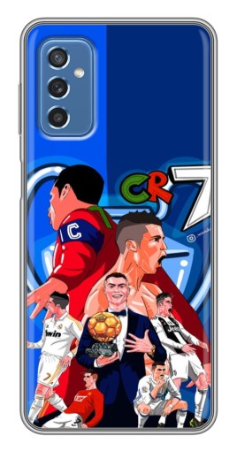 Чехол с печатью "CR7" для Samsung Galaxy M52 5G (M526)