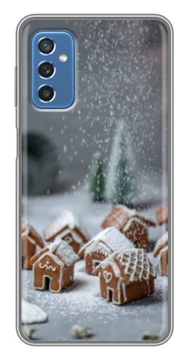 Чехол с картинкой "Домики из пряников" для Samsung Galaxy M52 5G (M526)