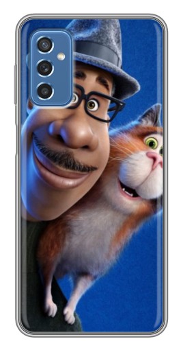 Чехол с принтом "Джо и кот" для Samsung Galaxy M52 5G (M526)