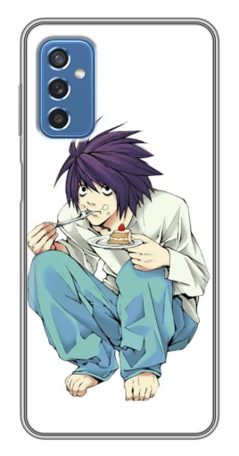 Чехол с печатью "Эл кушает" для Samsung Galaxy M52 5G (M526)