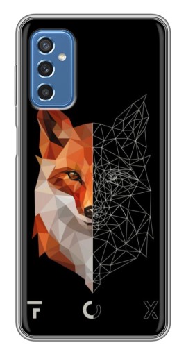 Чехол с принтом "Fox" для Samsung Galaxy M52 5G (M526)