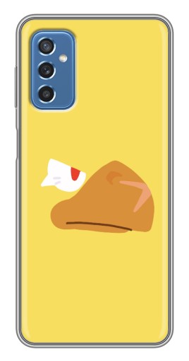 Чехол с картинкой "Gold Crow" для Samsung Galaxy M52 5G (M526)