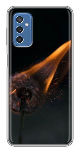Чехол с печатью "Горящий одуванчик" для Samsung Galaxy M52 5G (M526)