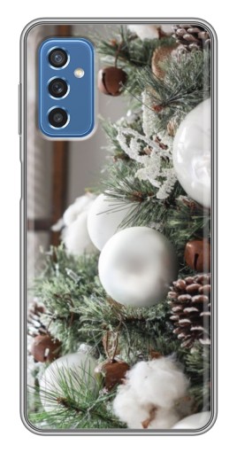 Силиконовый чехол с изображением "Игрушки на елке" для Samsung Galaxy M52 5G (M526)