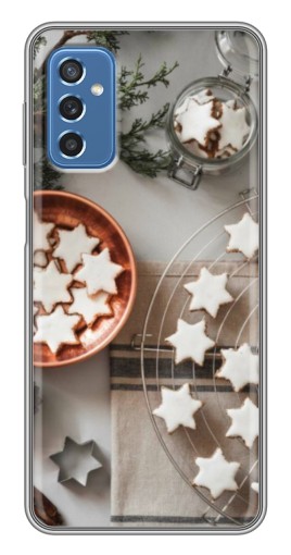 Чехол с картинкой "Имбирные звездочки" для Samsung Galaxy M52 5G (M526)