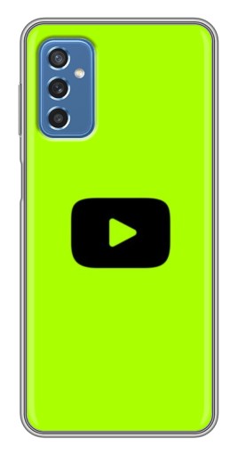 Чехол с печатью "Кнопка Ютуба" для Samsung Galaxy M52 5G (M526)