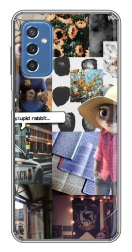 Чехол с принтом "Коллаж Джуди" для Samsung Galaxy M52 5G (M526)