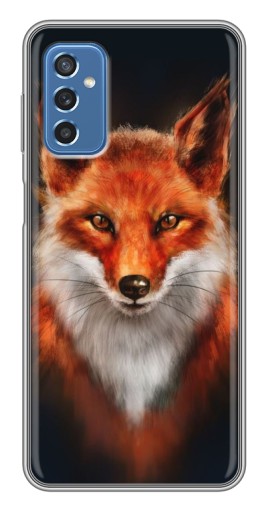 Силиконовый чехол с изображением "Красивая лиса" для Samsung Galaxy M52 5G (M526)