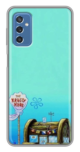 Чехол с принтом "Krusty Krab" для Samsung Galaxy M52 5G (M526)