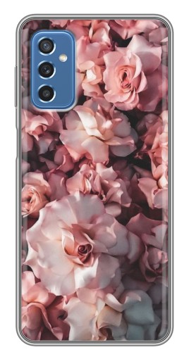 Чехол с принтом "Куст роз" для Samsung Galaxy M52 5G (M526)