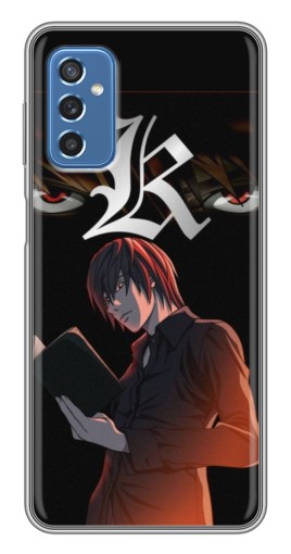 Чехол с картинкой "Лайт Ягами Death Note" для Samsung Galaxy M52 5G (M526)