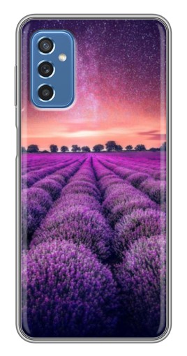 Силиконовый чехол с изображением "Лавандовое поле" для Samsung Galaxy M52 5G (M526)