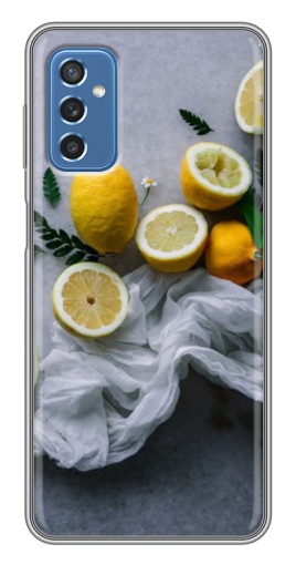 Чехол с принтом "Лимонное настроение" для Samsung Galaxy M52 5G (M526)
