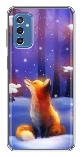 Чехол с принтом "Лисичка в лесу" для Samsung Galaxy M52 5G (M526)