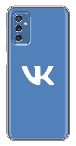Чехол с принтом "Лого ВК" для Samsung Galaxy M52 5G (M526)