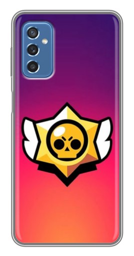 Чехол с принтом "Логотип Brawl Stars" для Samsung Galaxy M52 5G (M526)