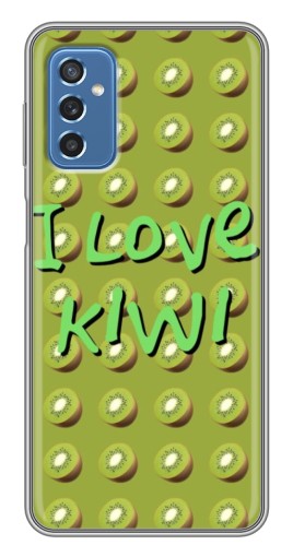 Силиконовый чехол с изображением "Love Kiwi" для Samsung Galaxy M52 5G (M526)