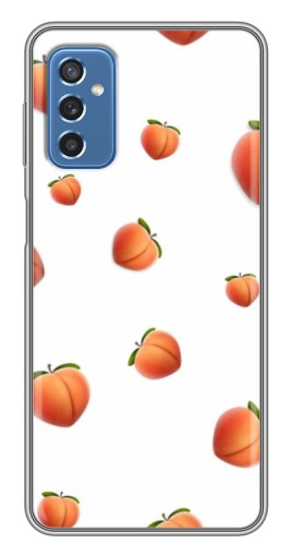 Силиконовый чехол с изображением "Маленькие персики" для Samsung Galaxy M52 5G (M526)