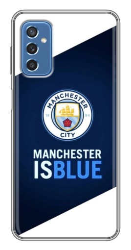 Чехол с картинкой "Manchester is Blue" для Samsung Galaxy M52 5G (M526)