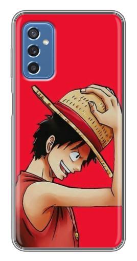 Чехол с картинкой "Манки в шляпе" для Samsung Galaxy M52 5G (M526)