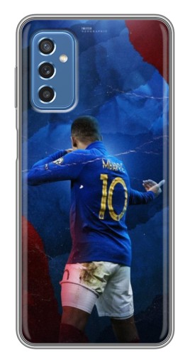 Чехол с печатью "Мбаппе в Франции" для Samsung Galaxy M52 5G (M526)