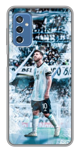 Чехол с принтом "Месси в Аргентине" для Samsung Galaxy M52 5G (M526)