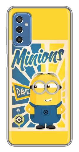 Чехол с печатью "Minions" для Samsung Galaxy M52 5G (M526)