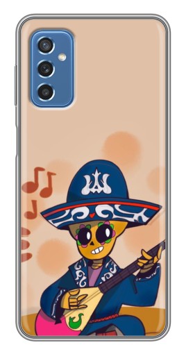 Чехол с картинкой "Музыкант Poco" для Samsung Galaxy M52 5G (M526)