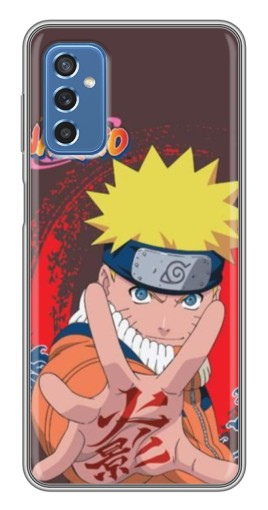 Силиконовый чехол с изображением "Naruto атакует" для Samsung Galaxy M52 5G (M526)