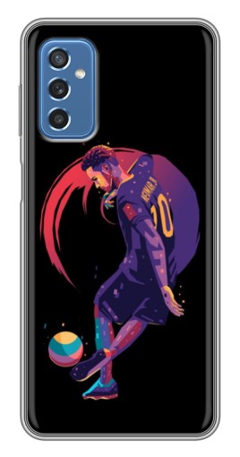 Силиконовый чехол с изображением "Неймар Финты" для Samsung Galaxy M52 5G (M526)