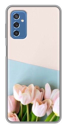 Чехол с печатью "Нежные тюльпаны" для Samsung Galaxy M52 5G (M526)