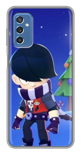 Чехол с картинкой "Новогодний Эдгард" для Samsung Galaxy M52 5G (M526)