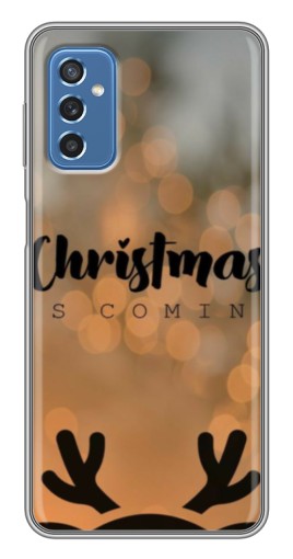 Чехол с печатью "Новогодняя заставка" для Samsung Galaxy M52 5G (M526)