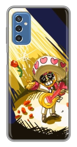 Чехол с печатью "Поко Бравл Старс" для Samsung Galaxy M52 5G (M526)