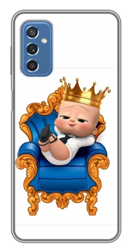 Чехол с картинкой "Ребенок Король" для Samsung Galaxy M52 5G (M526)